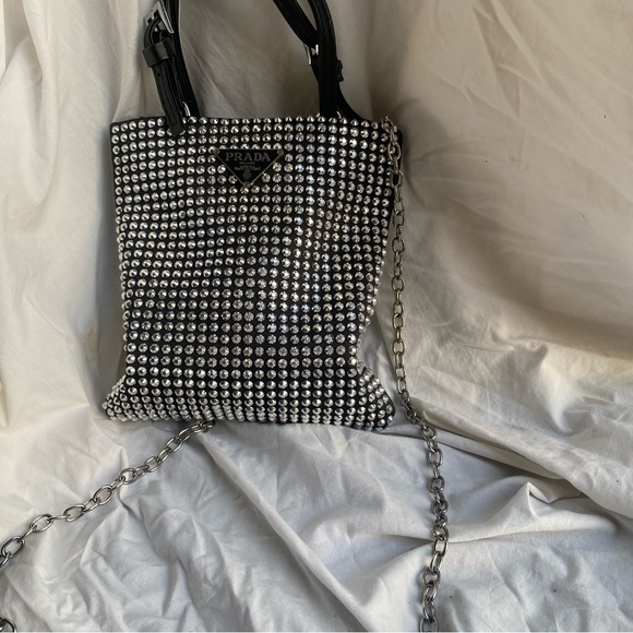 Embellished Prada mini tote - Picture 4 of 7
